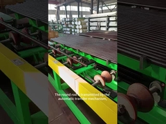 Gecombineerde niet-destructieve test van een ronde staaf met een axiale en een radiële wervelstroom