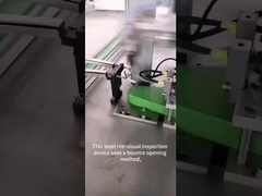 Video van wervelstroom en visuele gezamenlijke inspectie van de stalen ring