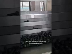 Eddy current niet-destructieve automatische online inspectie van de bouten interne defecten video