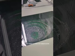 Eddy-stroomfoutdetector geautomatiseerde magnetische ringdetectie video